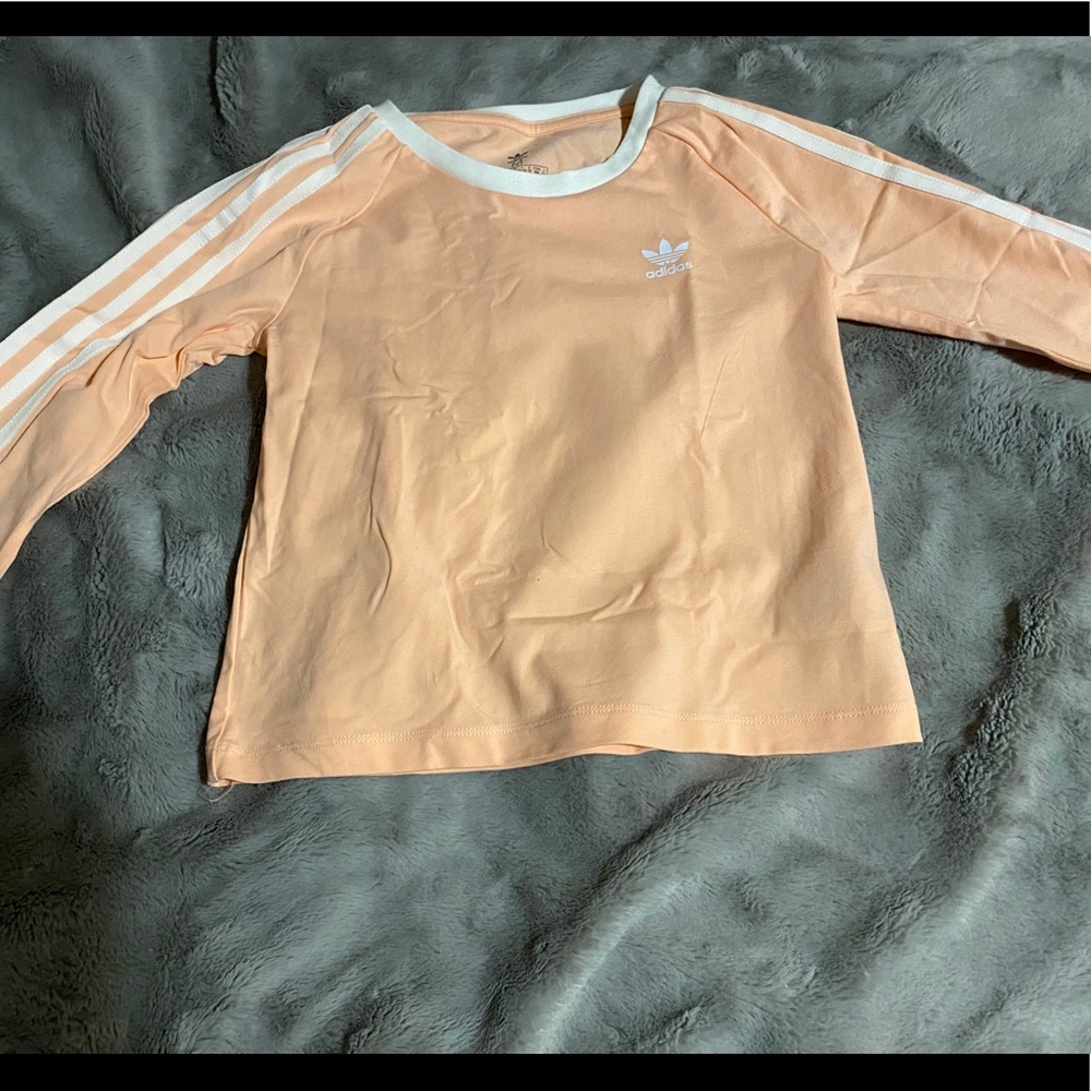 Pink adidas long sleeve